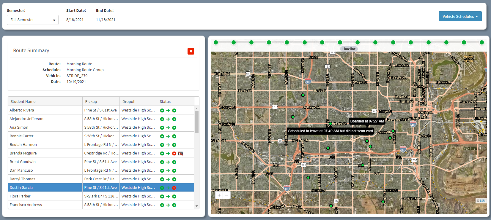 Student Missed Card Scan Student Missed Card Scan