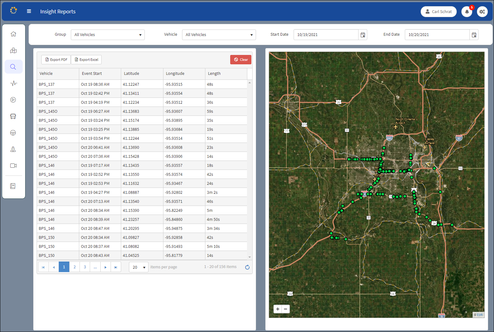Insight Reports Search Results
