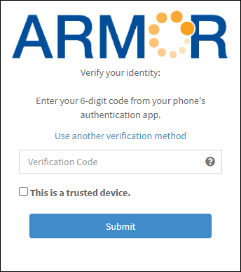 Login Using Authentication Code Login Using Authentication Code